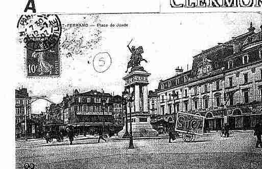 Ville de CLERMONTFERRAND Carte postale ancienne