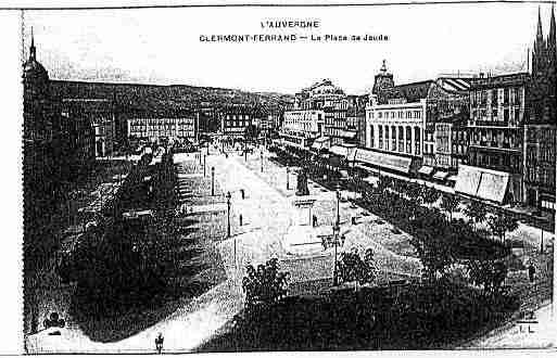 Ville de CLERMONTFERRAND Carte postale ancienne