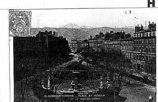 Ville de CLERMONTFERRAND Carte postale ancienne