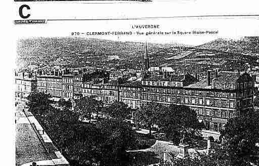 Ville de CLERMONTFERRAND Carte postale ancienne