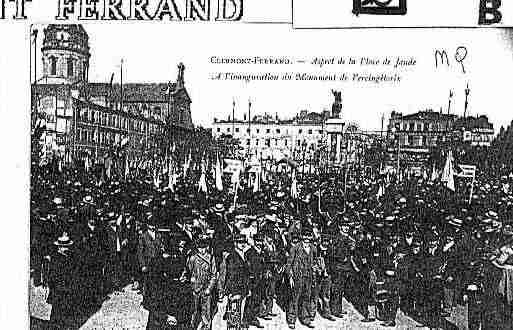Ville de CLERMONTFERRAND Carte postale ancienne