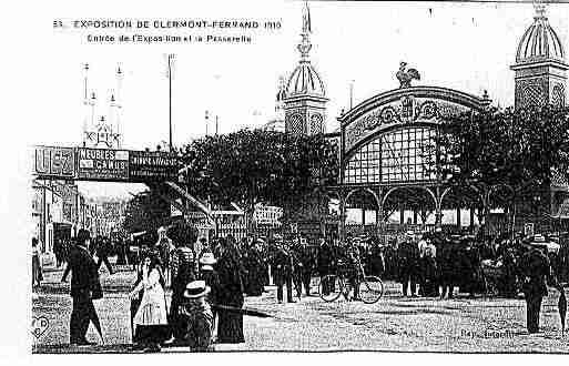 Ville de CLERMONTFERRAND Carte postale ancienne