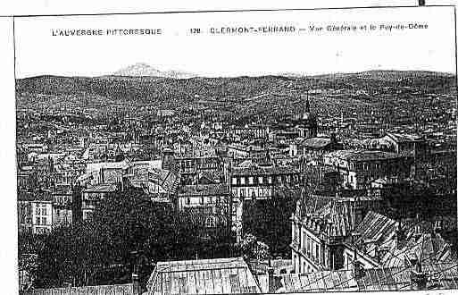 Ville de CLERMONTFERRAND Carte postale ancienne