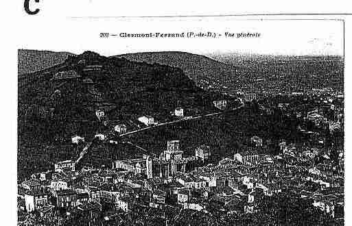 Ville de CLERMONTFERRAND Carte postale ancienne