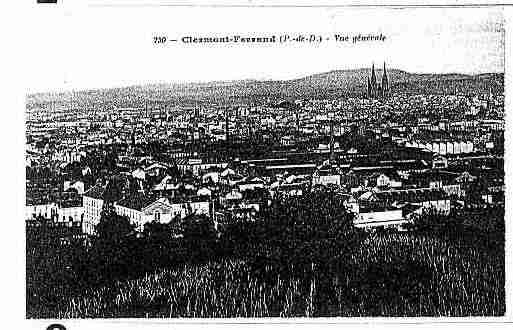 Ville de CLERMONTFERRAND Carte postale ancienne