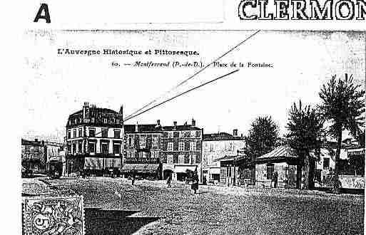 Ville de CLERMONTFERRAND Carte postale ancienne