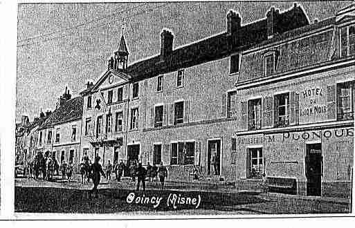 Ville de COINCY Carte postale ancienne