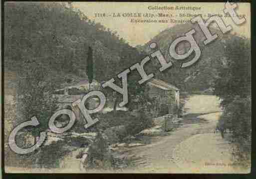 Ville de COLLESURLOUP(LA) Carte postale ancienne