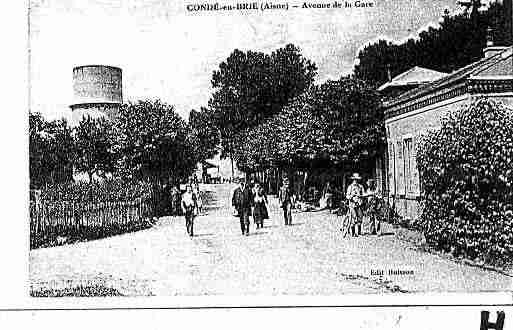 Ville de CONDEENBRIE Carte postale ancienne