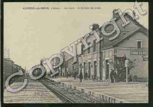 Ville de CONDEENBRIE Carte postale ancienne