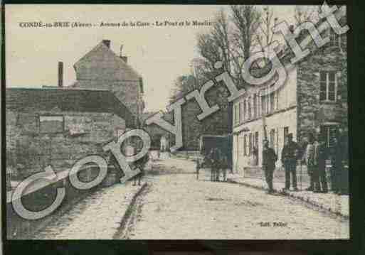 Ville de CONDEENBRIE Carte postale ancienne