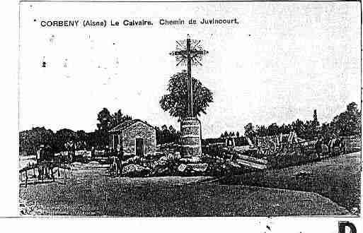 Ville de CORBENY Carte postale ancienne