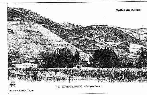 Ville de CORNAS Carte postale ancienne