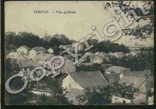 Ville de CORNAY Carte postale ancienne