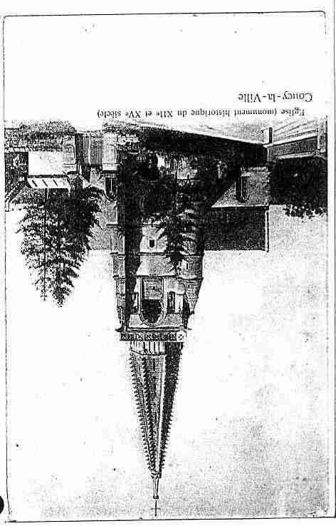 Ville de COUCYLAVILLE Carte postale ancienne