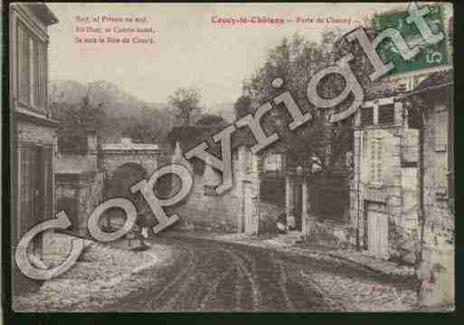 Ville de COUCYLECHATEAUAUFFRIQUE Carte postale ancienne Ville de COUCYLECHATEAUAUFFRIQUE Carte postale ancienne