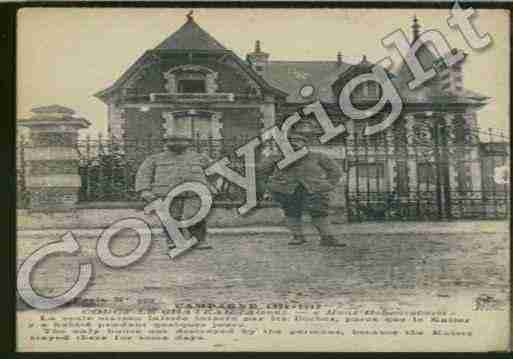 Ville de COUCYLECHATEAUAUFFRIQUE Carte postale ancienne