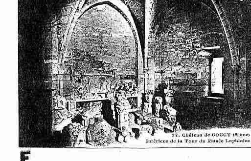 Ville de COUCYLECHATEAUAUFFRIQUE Carte postale ancienne