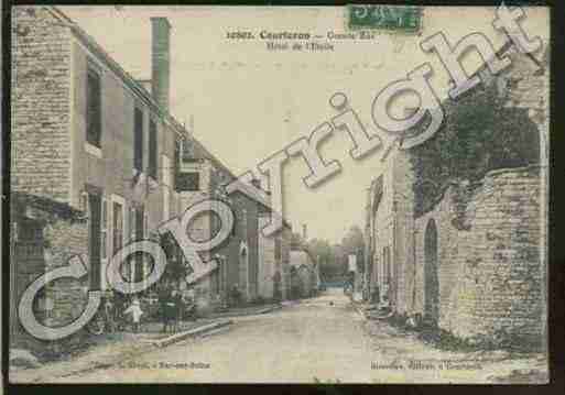 Ville de COURTERON Carte postale ancienne