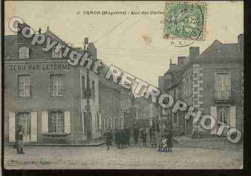 Ville de CRAON Carte postale ancienne