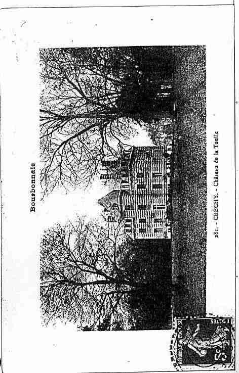 Ville de CRECHY Carte postale ancienne