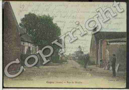 Ville de CUGNY Carte postale ancienne