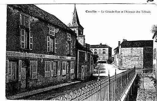 Ville de CUNFIN Carte postale ancienne