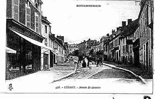 Ville de CUSSET Carte postale ancienne