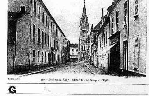 Ville de CUSSET Carte postale ancienne