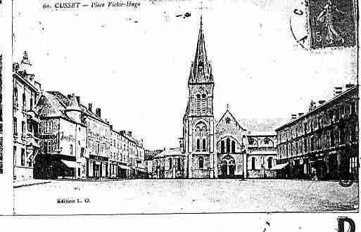 Ville de CUSSET Carte postale ancienne Ville de CUSSET Carte postale ancienne