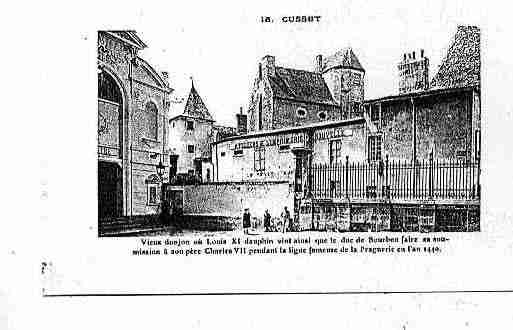 Ville de CUSSET Carte postale ancienne