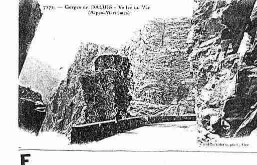 Ville de DALUIS Carte postale ancienne