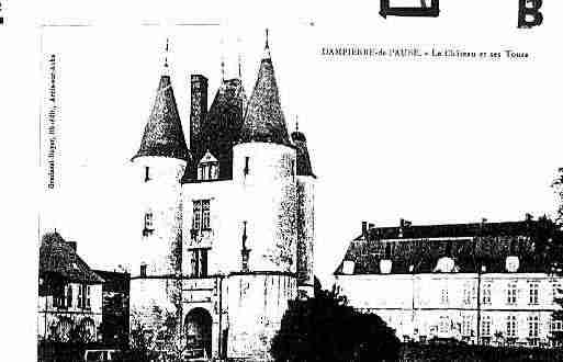 Ville de DAMPIERRE Carte postale ancienne