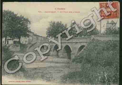 Ville de DAUMAZANSURARIZE Carte postale ancienne Ville de DAUMAZANSURARIZE Carte postale ancienne