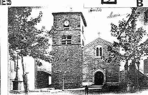 Ville de DESAIGNES Carte postale ancienne