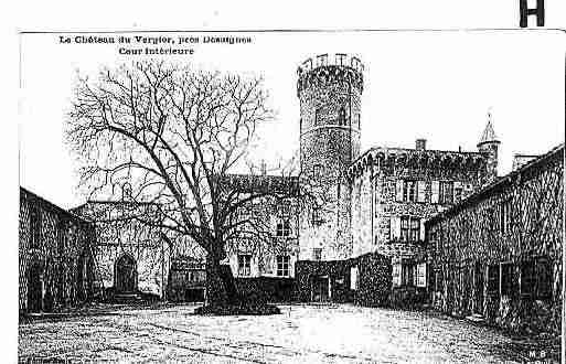 Ville de DESAIGNES Carte postale ancienne