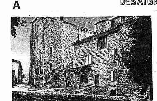 Ville de DESAIGNES Carte postale ancienne