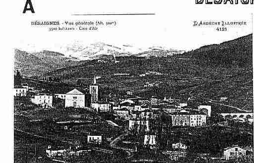 Ville de DESAIGNES Carte postale ancienne Ville de DESAIGNES Carte postale ancienne