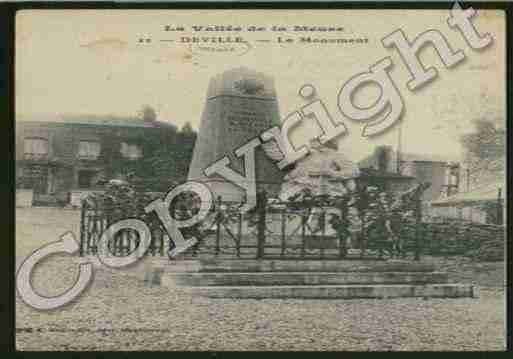 Ville de DEVILLE Carte postale ancienne Ville de DEVILLE Carte postale ancienne
