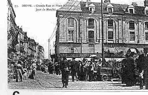 Ville de DIEPPE Carte postale ancienne