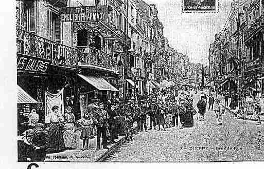 Ville de DIEPPE Carte postale ancienne