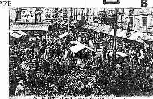Ville de DIEPPE Carte postale ancienne