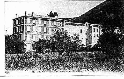 Ville de DIGNELESBAINS Carte postale ancienne Ville de DIGNELESBAINS Carte postale ancienne