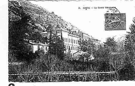 Ville de DIGNELESBAINS Carte postale ancienne