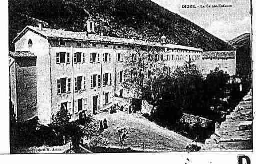 Ville de DIGNELESBAINS Carte postale ancienne