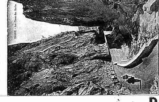 Ville de DIGNELESBAINS Carte postale ancienne
