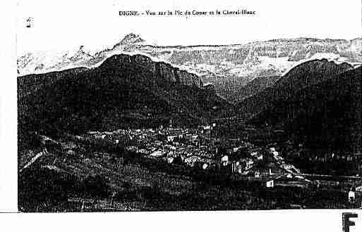 Ville de DIGNELESBAINS Carte postale ancienne