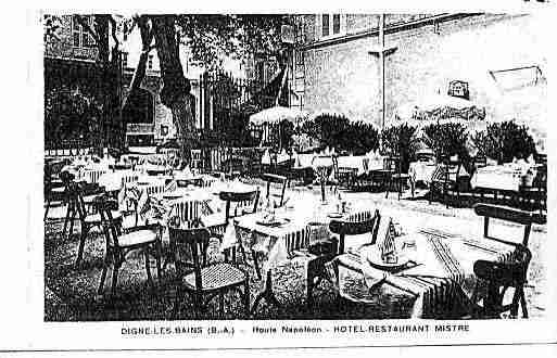 Ville de DIGNELESBAINS Carte postale ancienne