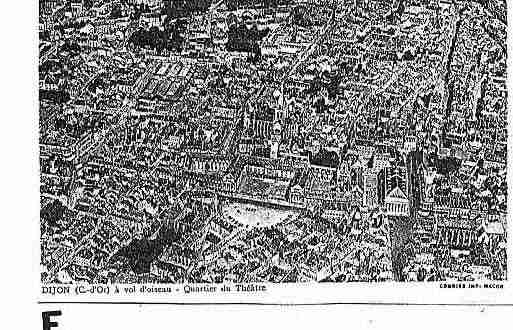 Ville de DIJON Carte postale ancienne