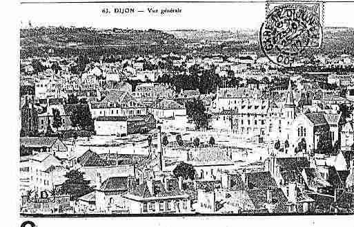 Ville de DIJON Carte postale ancienne